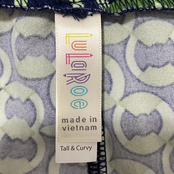 LuLa Roe Womens Leggins Tall & Curvy (12/14-22/24) - Picture 3 of 4